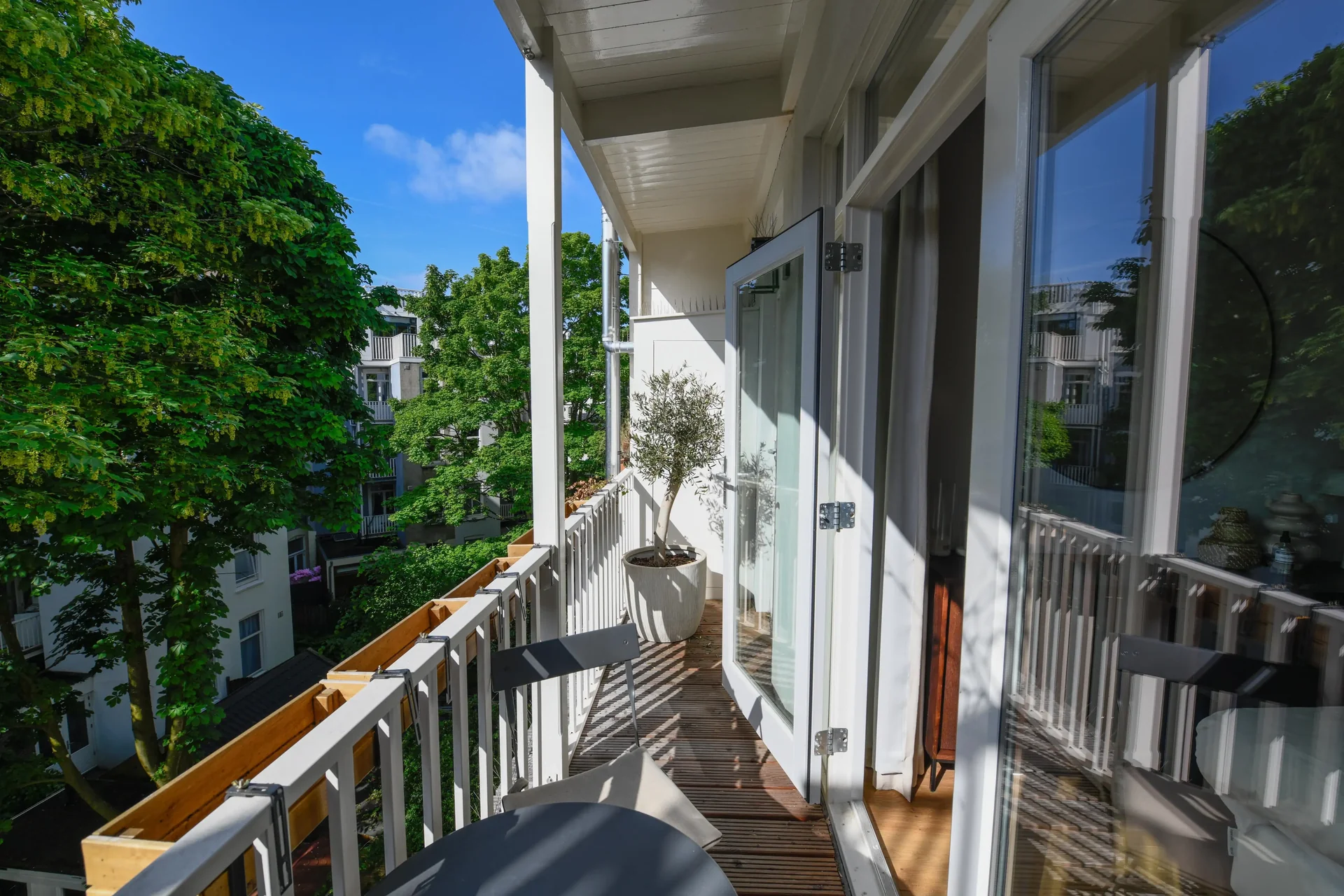 Foto van de Appartement gelegen aan de Wilhelminastraat in Amsterdam