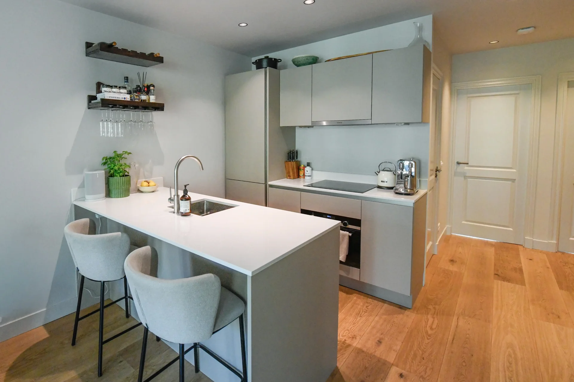 Foto van de Appartement gelegen aan de Wilhelminastraat in Amsterdam