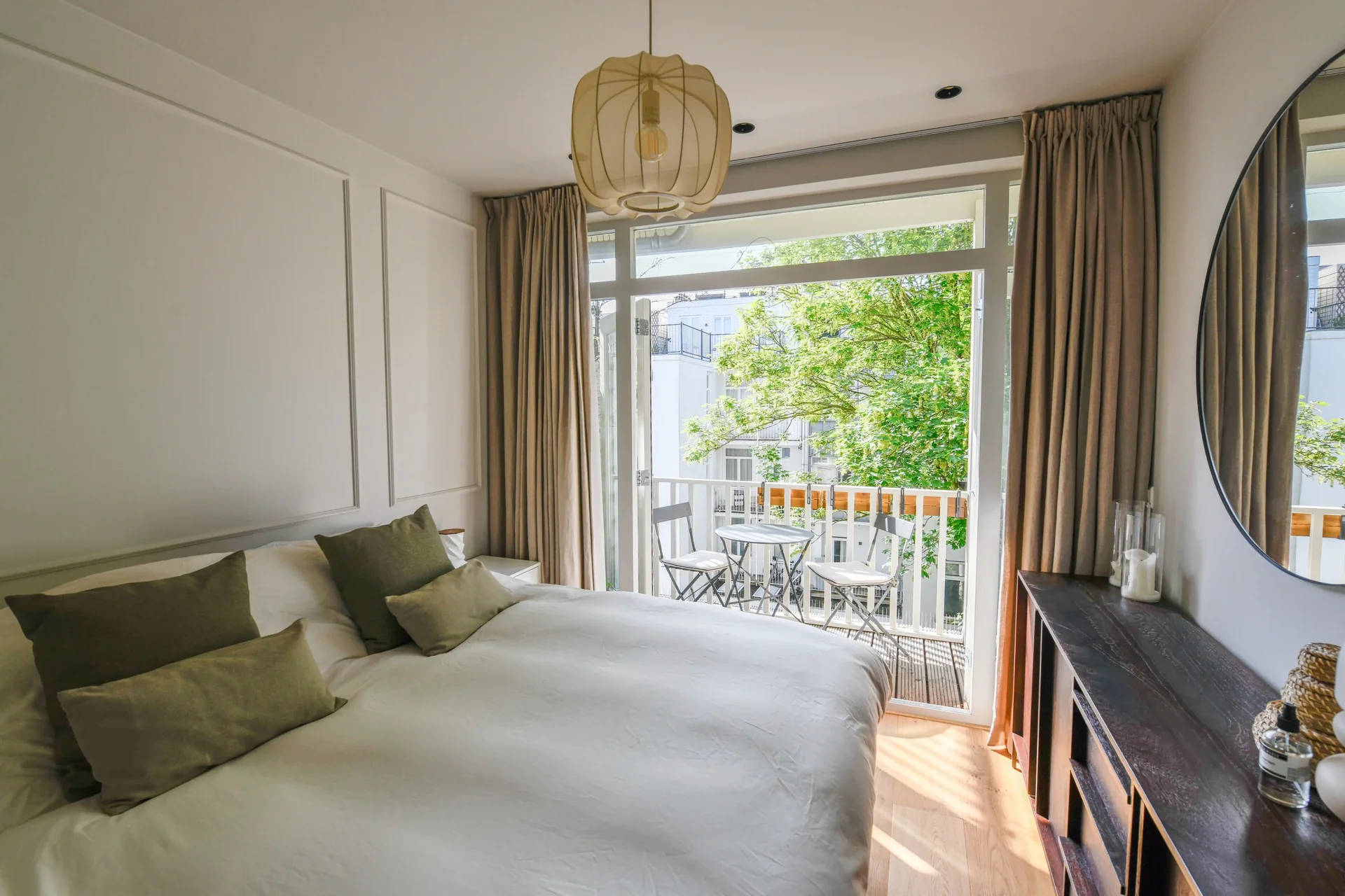 Foto van de Appartement gelegen aan de Wilhelminastraat in Amsterdam