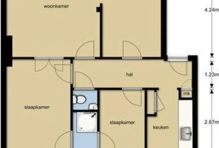 Foto van de Appartement gelegen aan de Boutenslaan in Eindhoven