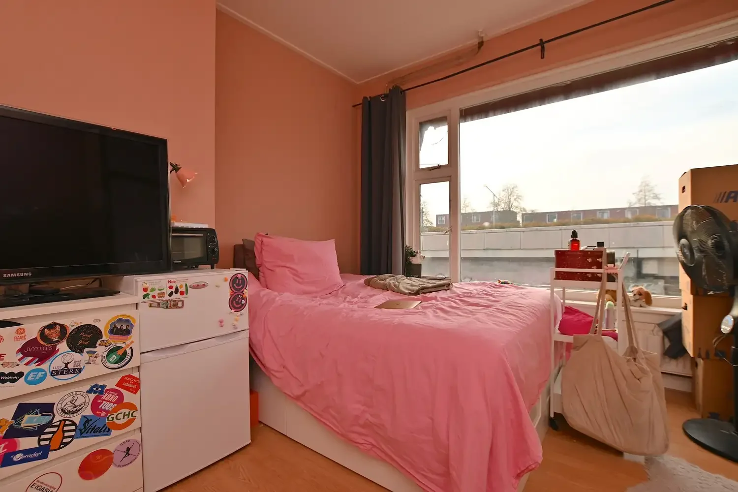 Foto van de Kamer gelegen aan de Hoornsediep in Groningen