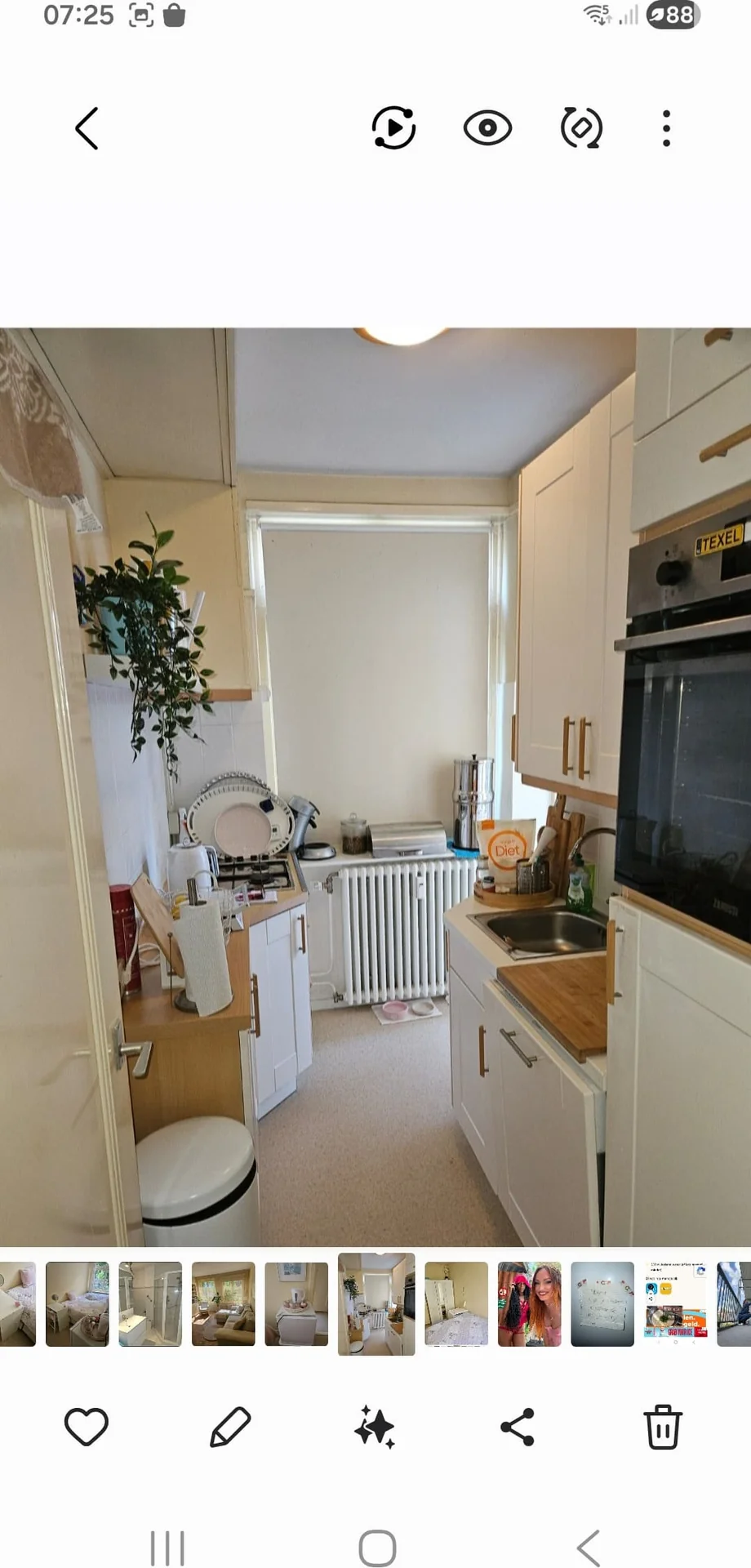 Foto van de Kamer gelegen aan de Olympiaplein in Amsterdam