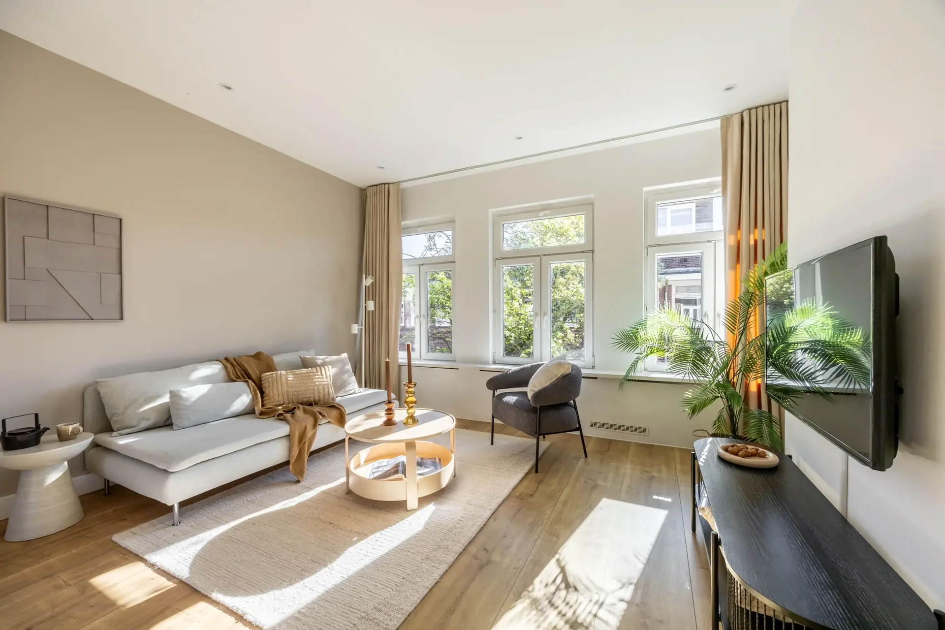 Foto van de Appartement gelegen aan de Ben Viljoenstraat in Haarlem