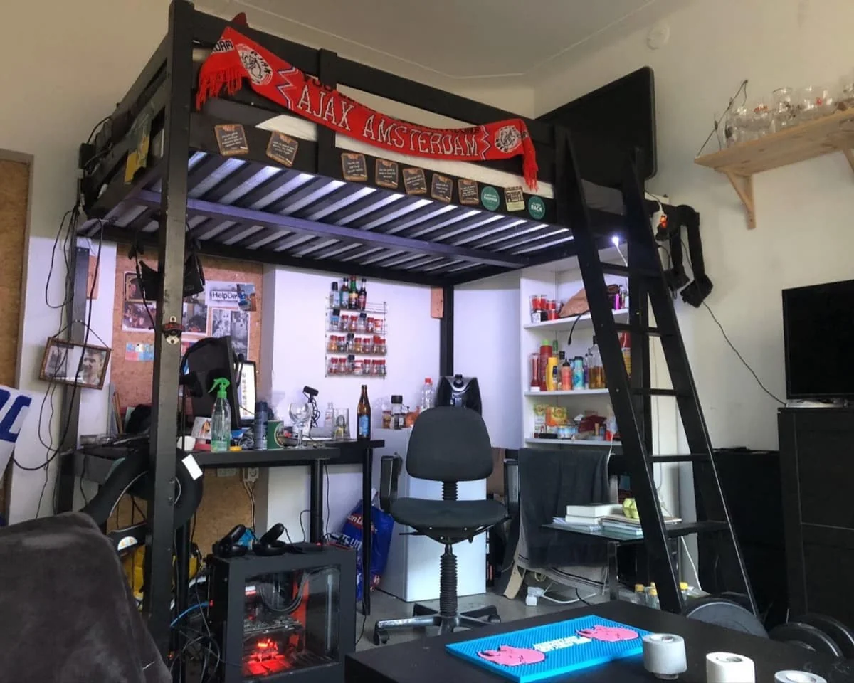 Foto van de Kamer gelegen aan de Ruys de Beerenbroucklaan in Heerlen
