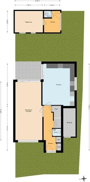 Foto van de Appartement gelegen aan de Prunuslaan in Oudorp