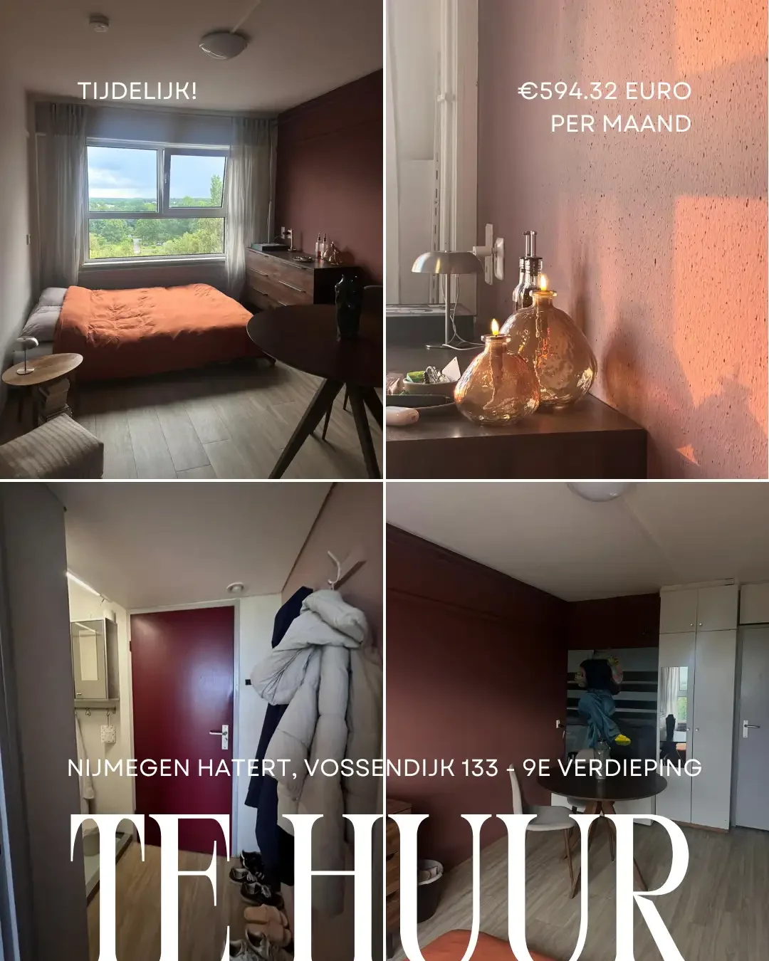 Foto van de Appartement gelegen aan de Vossendijk in Nijmegen