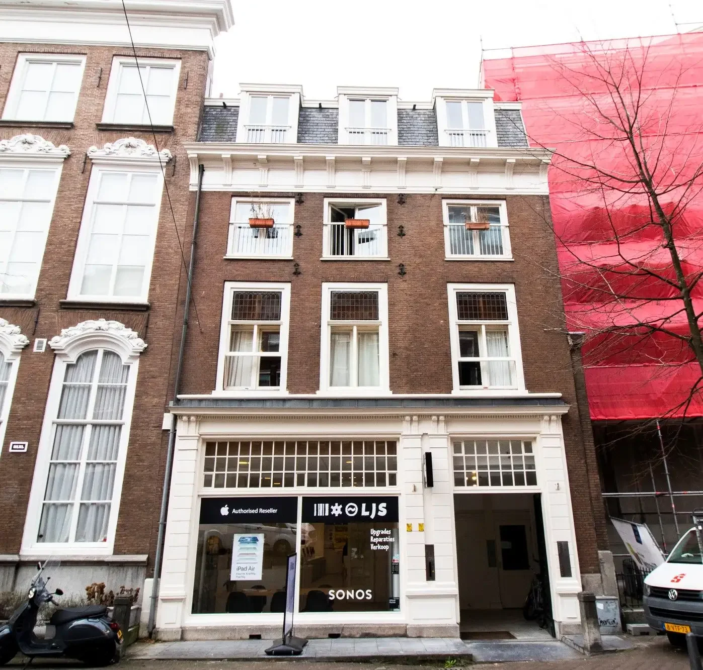 Foto van de Appartement gelegen aan de Lutherse Burgwal in Den Haag
