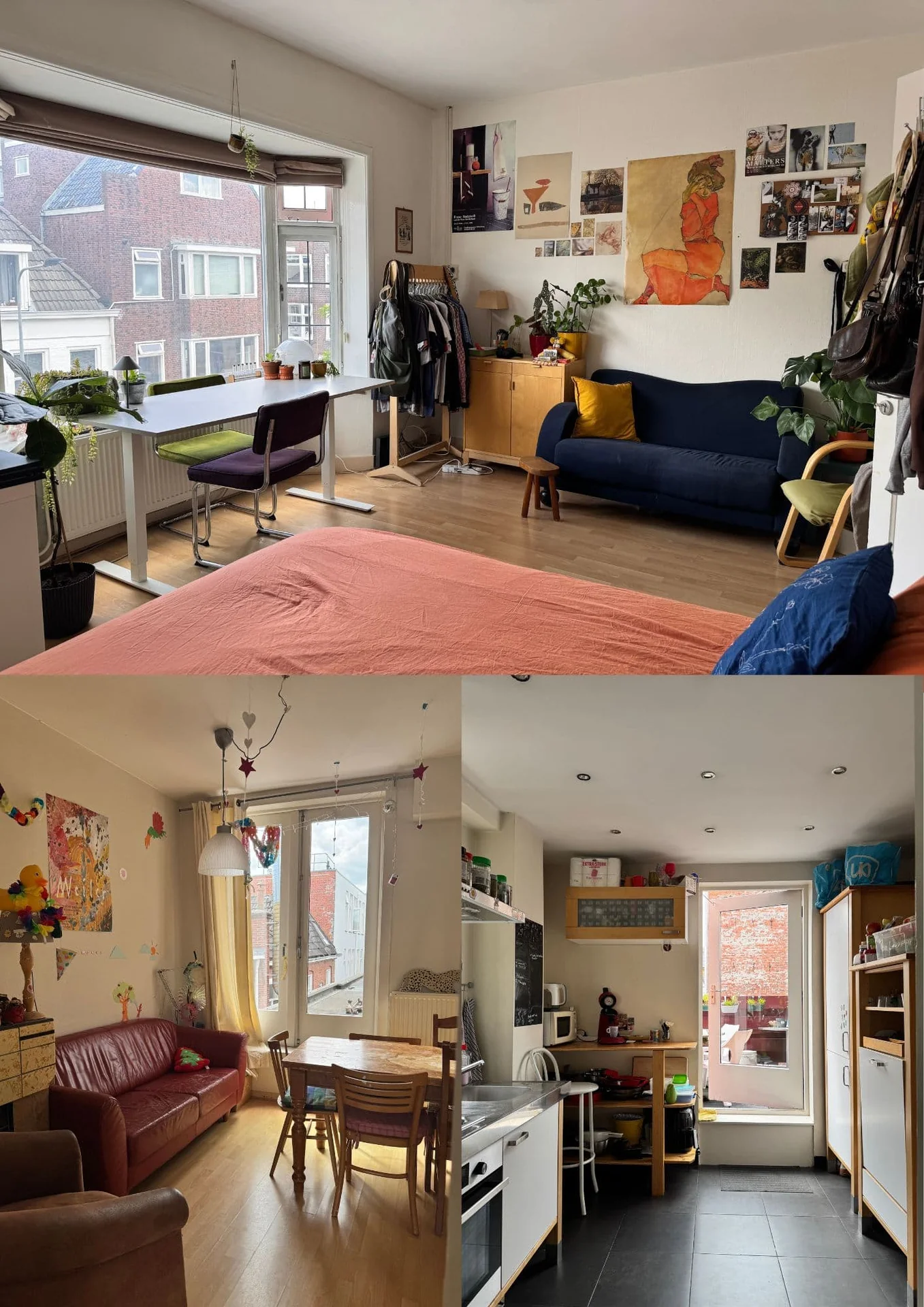 Foto van de Kamer gelegen aan de Nieuwe Boteringestraat in Groningen