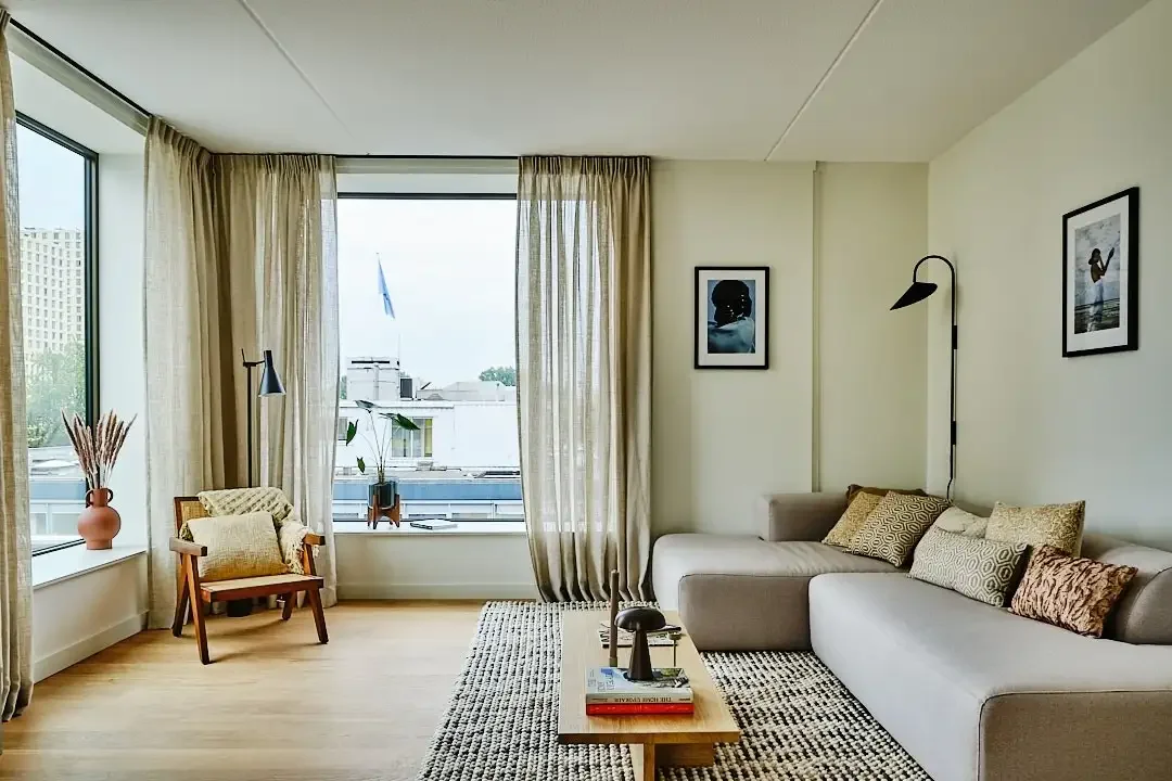 Foto van de Appartement gelegen aan de Koningin Wilhelminaplein in Amsterdam