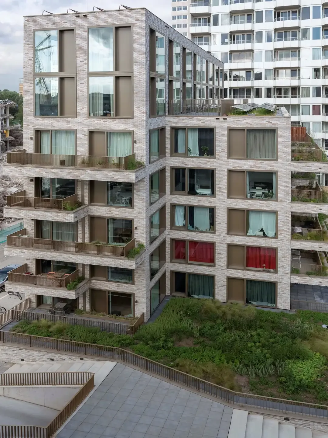 Foto van de Appartement gelegen aan de Koningin Wilhelminaplein in Amsterdam