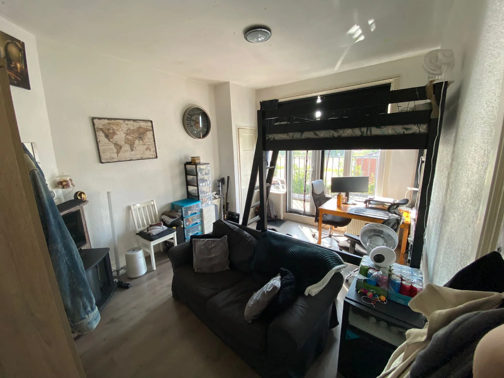 Foto van de Kamer gelegen aan de C.H. Petersstraat in Groningen