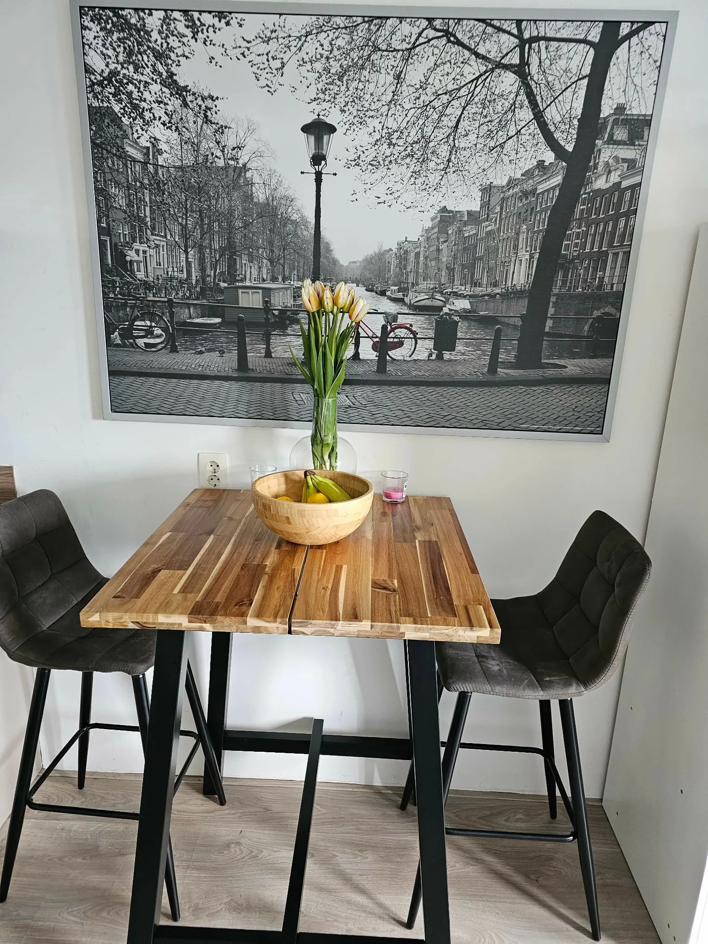 Foto van de Studio gelegen aan de Bezaanjachtplein in Amsterdam