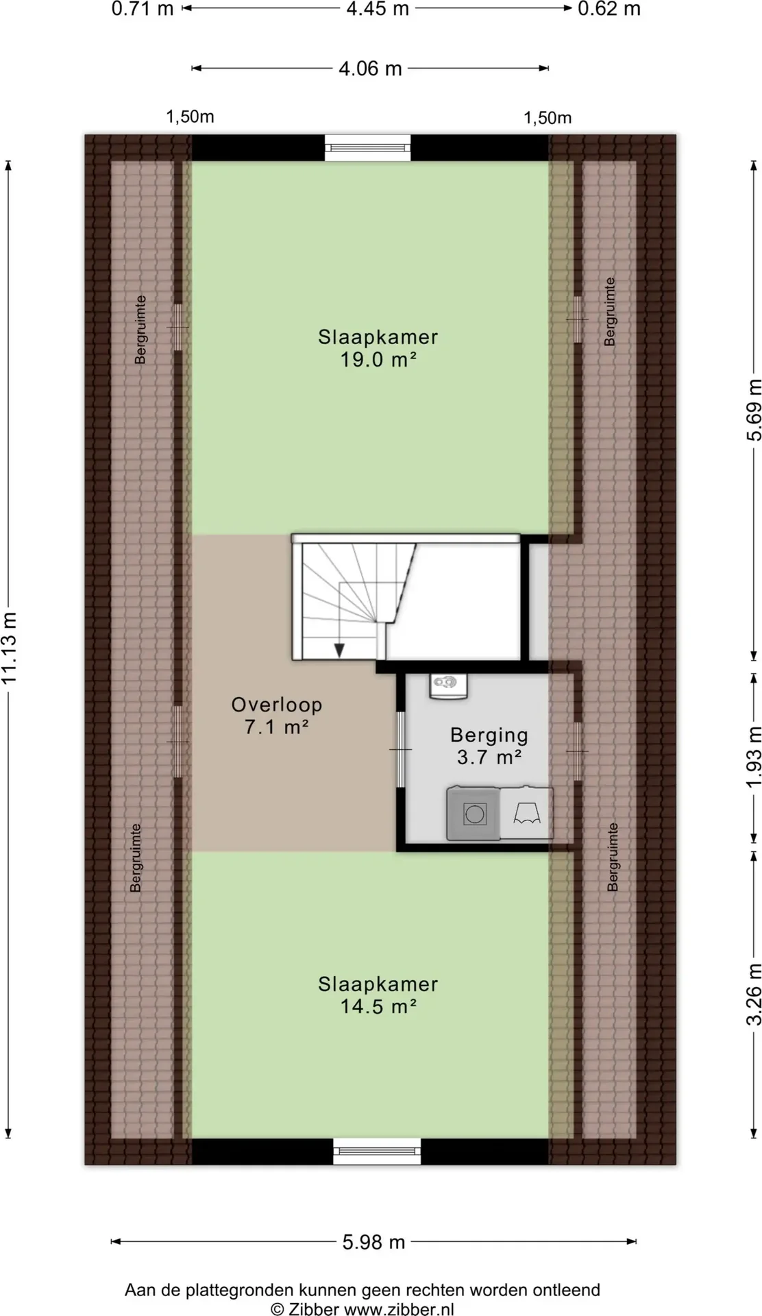 Foto van de Appartement gelegen aan de Zuiderzeelaan in Landsmeer