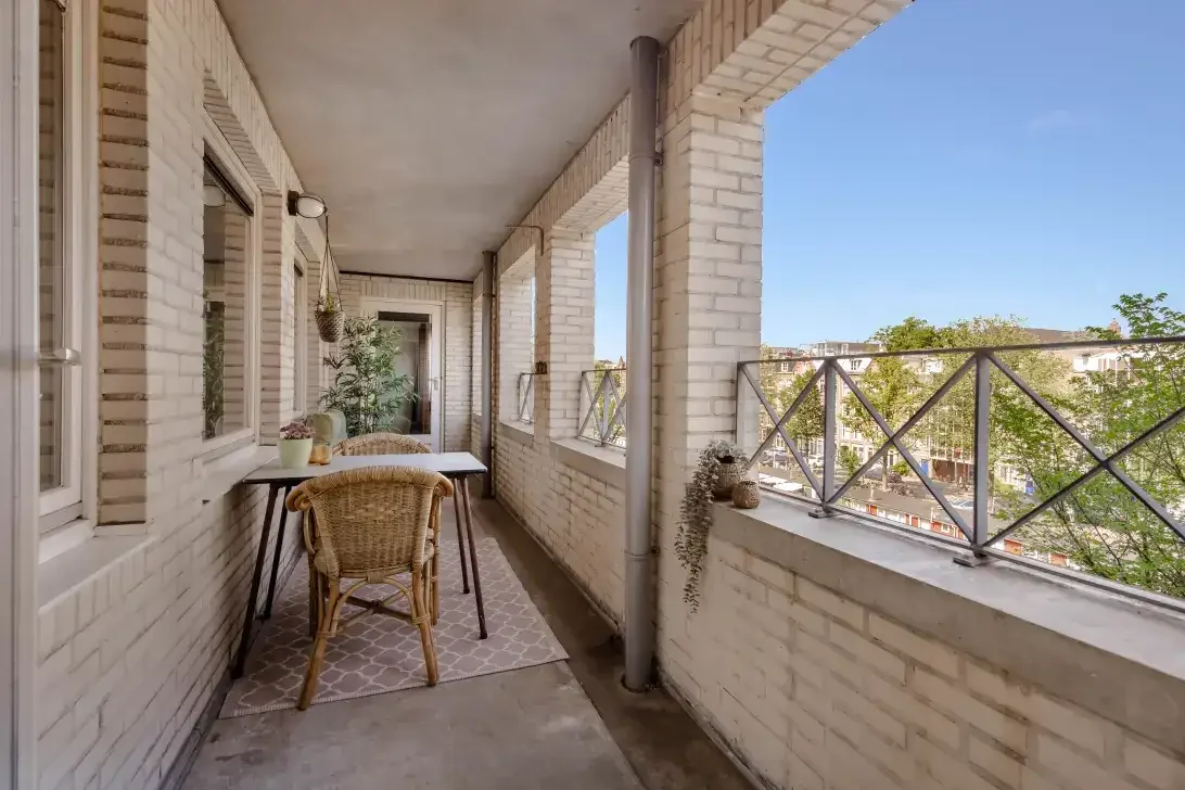 Foto van de Appartement gelegen aan de Da Costakade in Amsterdam