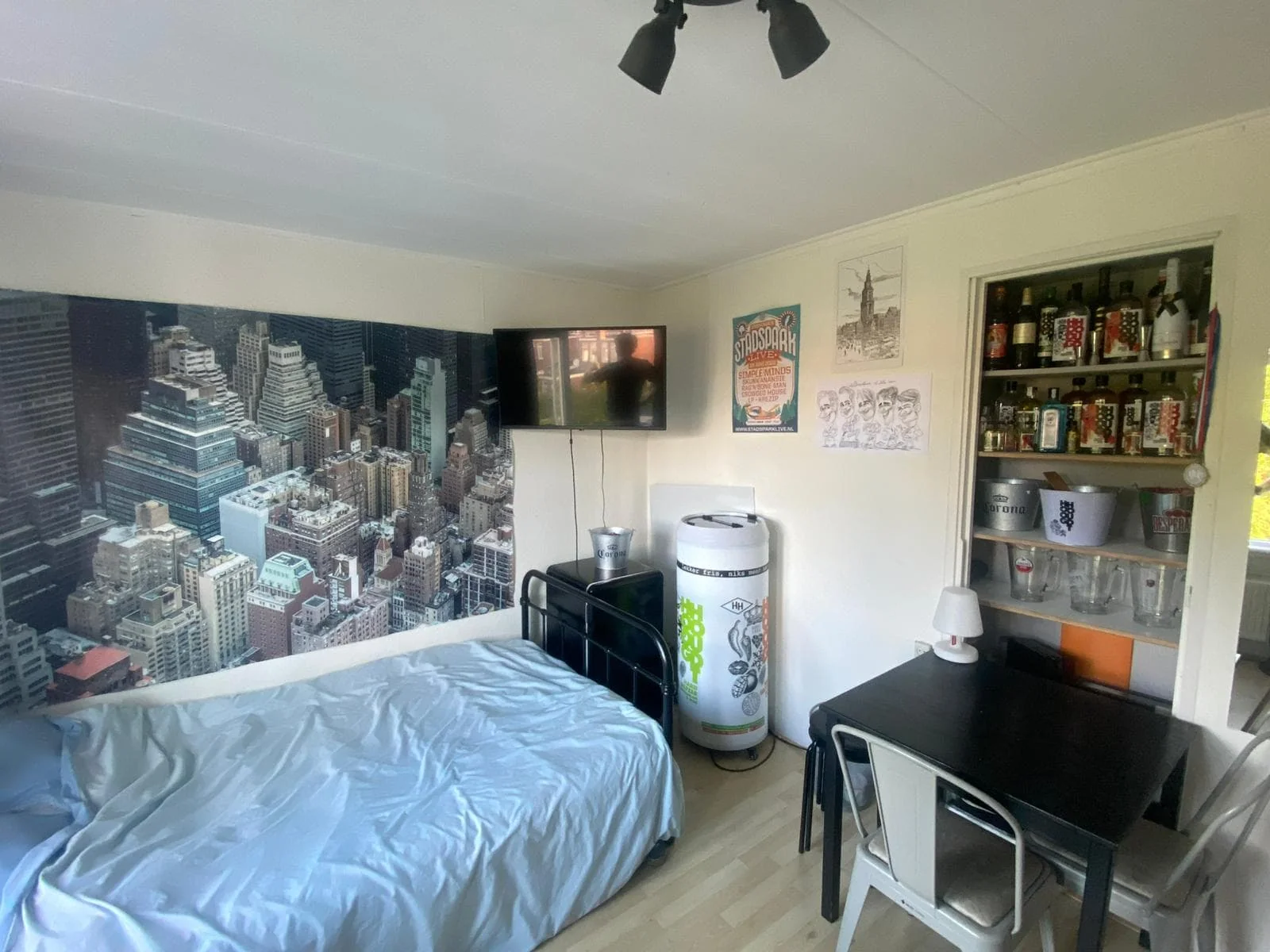 Foto van de Kamer gelegen aan de Oppenheimstraat in Groningen