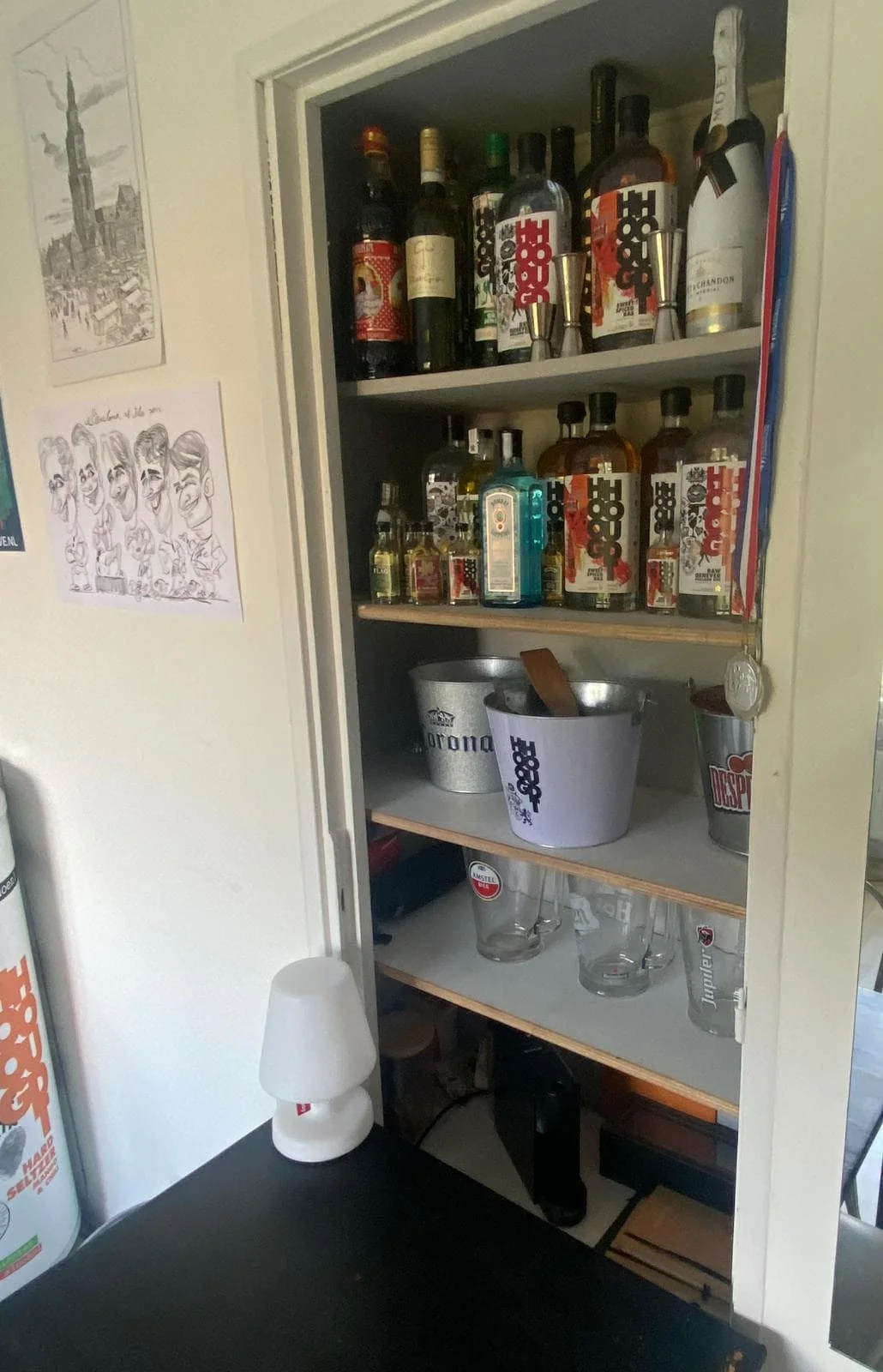 Foto van de Kamer gelegen aan de Oppenheimstraat in Groningen