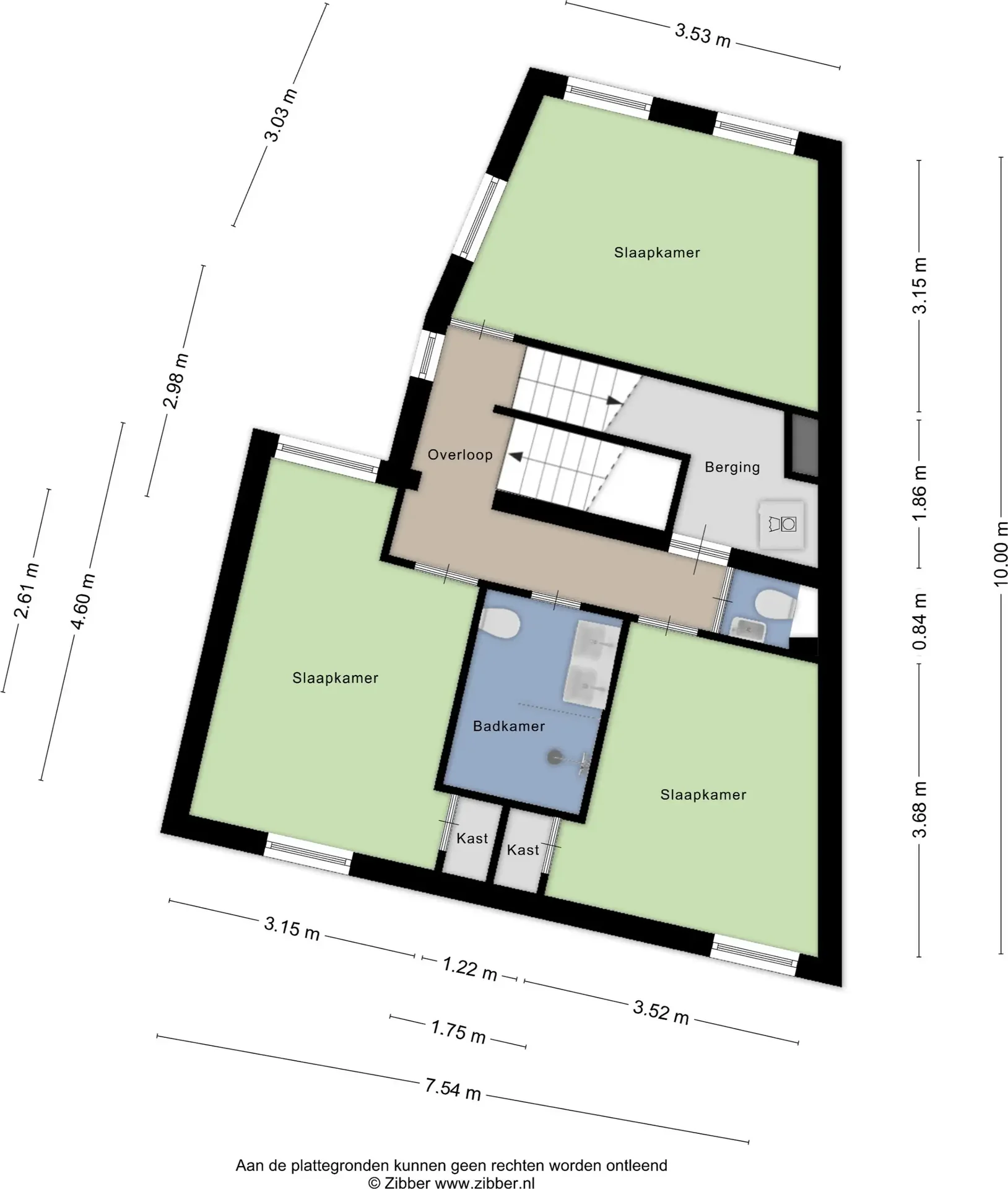 Foto van de Appartement gelegen aan de Groesbeekdreef in Amsterdam