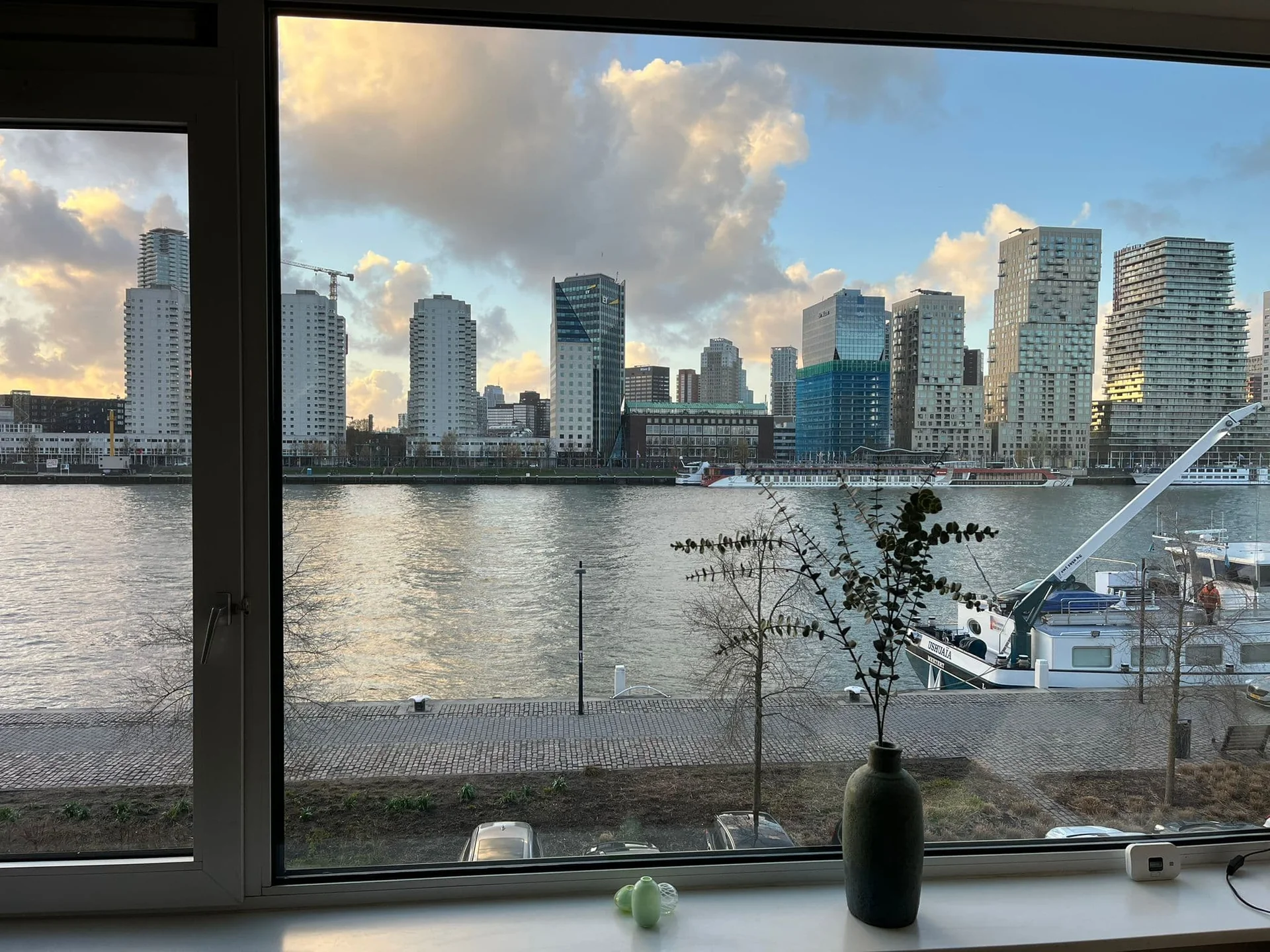 Foto van de Kamer gelegen aan de Maaskade in Rotterdam