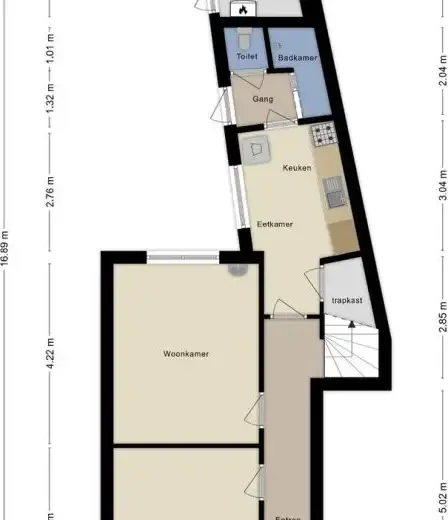 Foto van de Appartement gelegen aan de Schootsestraat in Eindhoven
