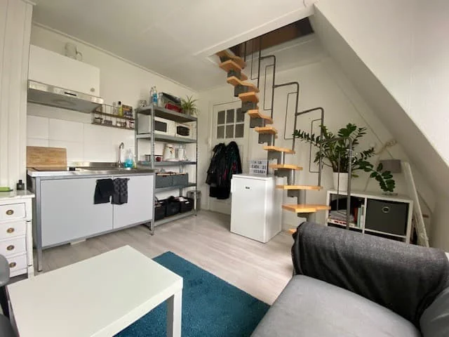 Foto van de Kamer gelegen aan de Winschoterdiep in Groningen