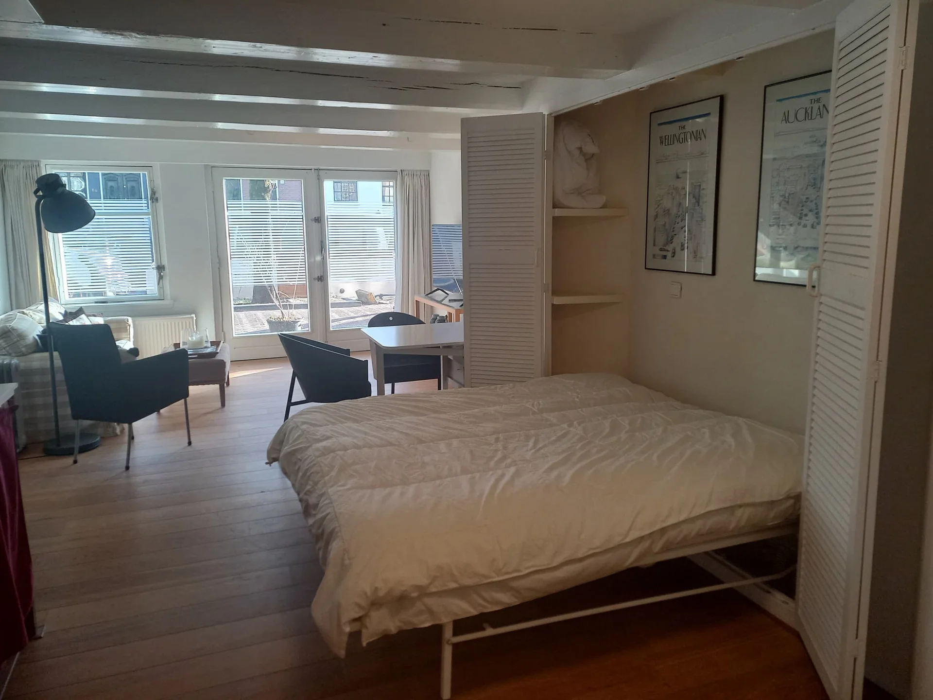 Foto van de Studio gelegen aan de Groenburgwal in Amsterdam