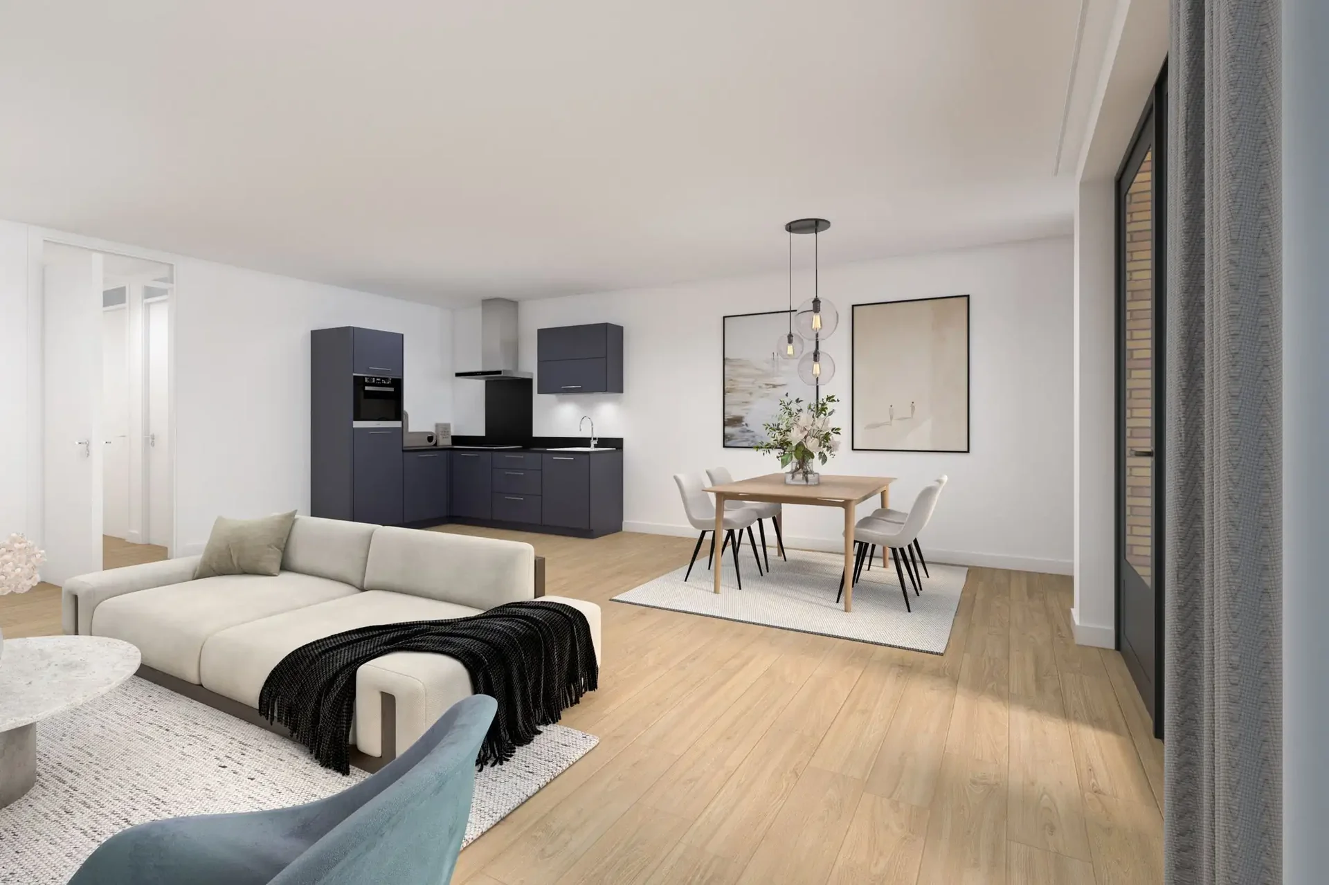 Foto van de Appartement gelegen aan de De Kwinkelier in Bilthoven