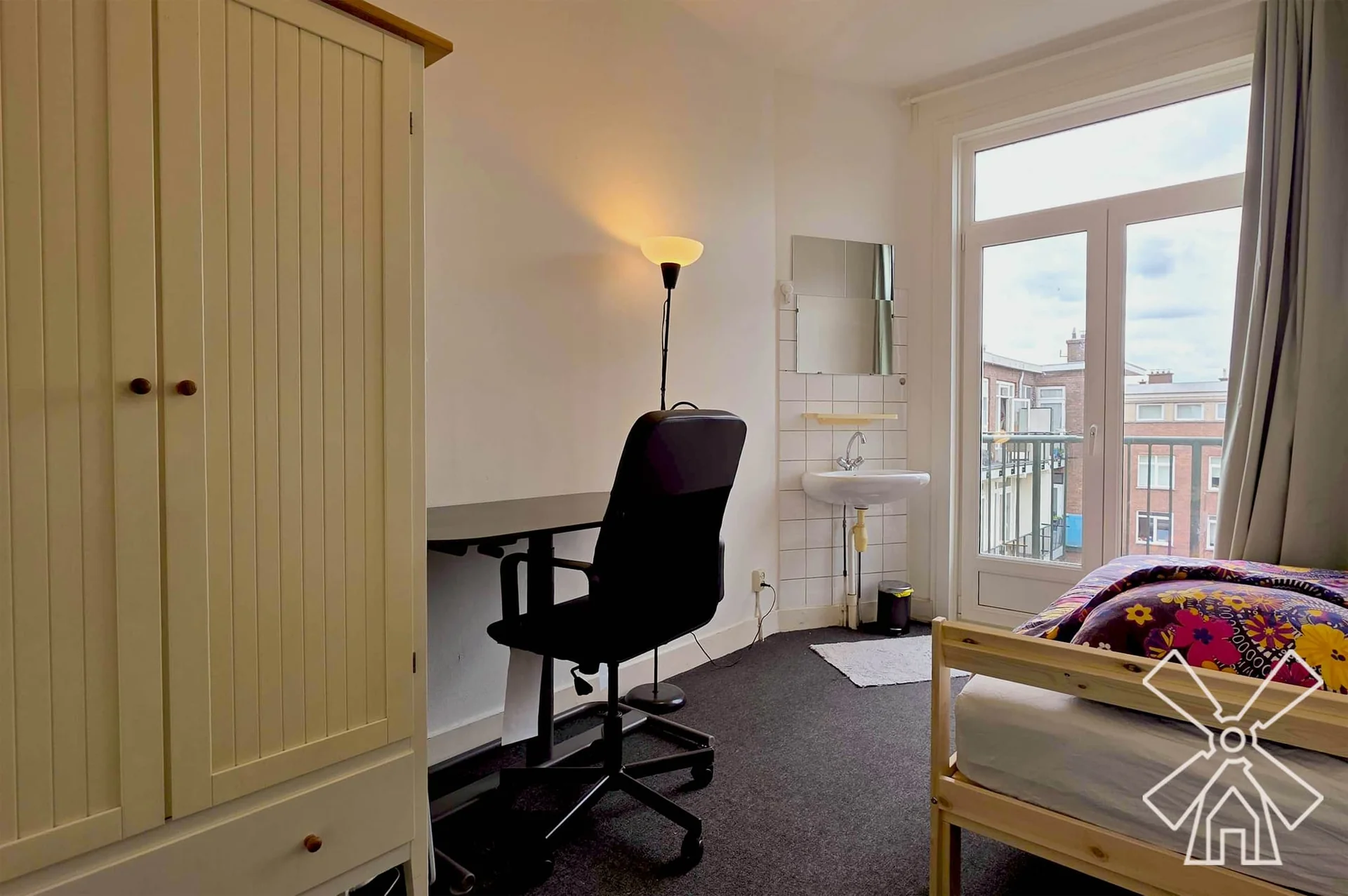 Foto van de Kamer gelegen aan de Oudemansstraat in Den Haag