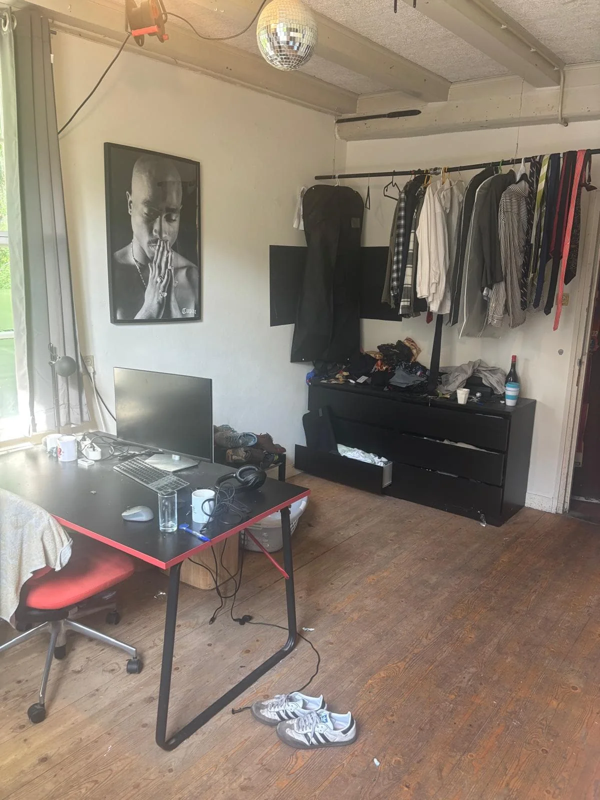 Foto van de Kamer gelegen aan de Paardenmarkt in Delft