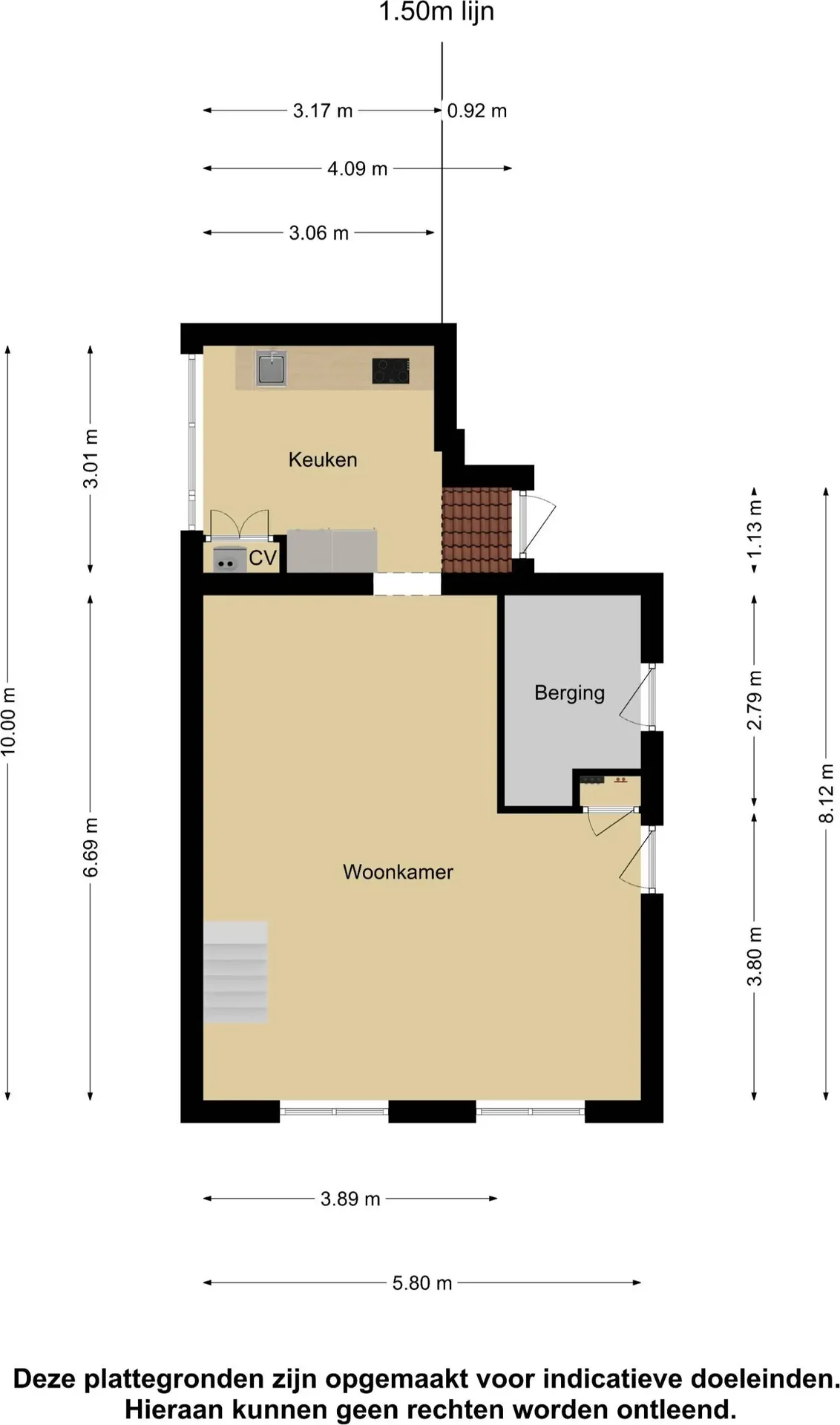 Foto van de Appartement gelegen aan de Zwederstraat in Rotterdam