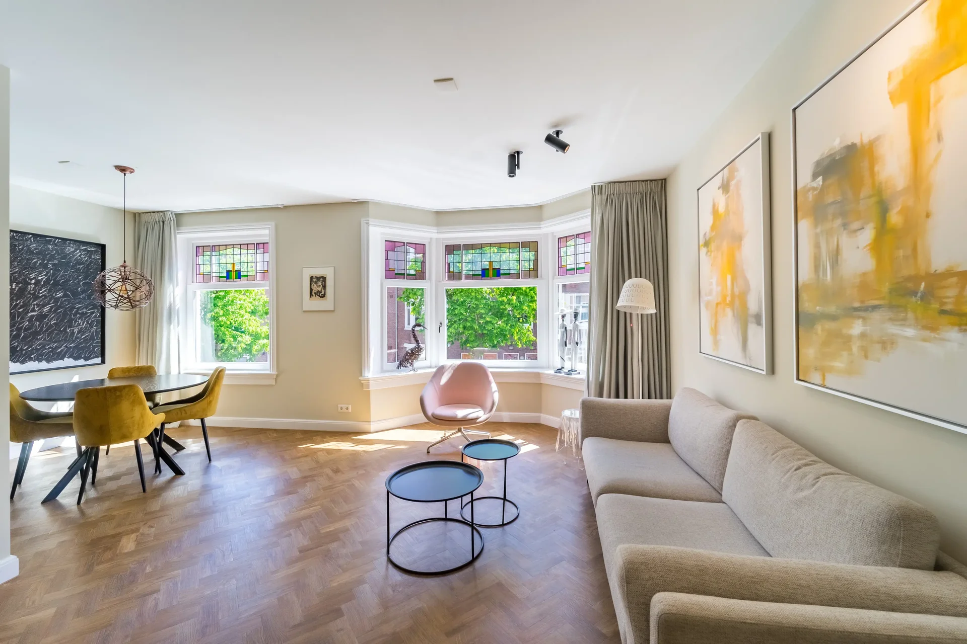 Foto van de Appartement gelegen aan de Woestduinstraat in Amsterdam
