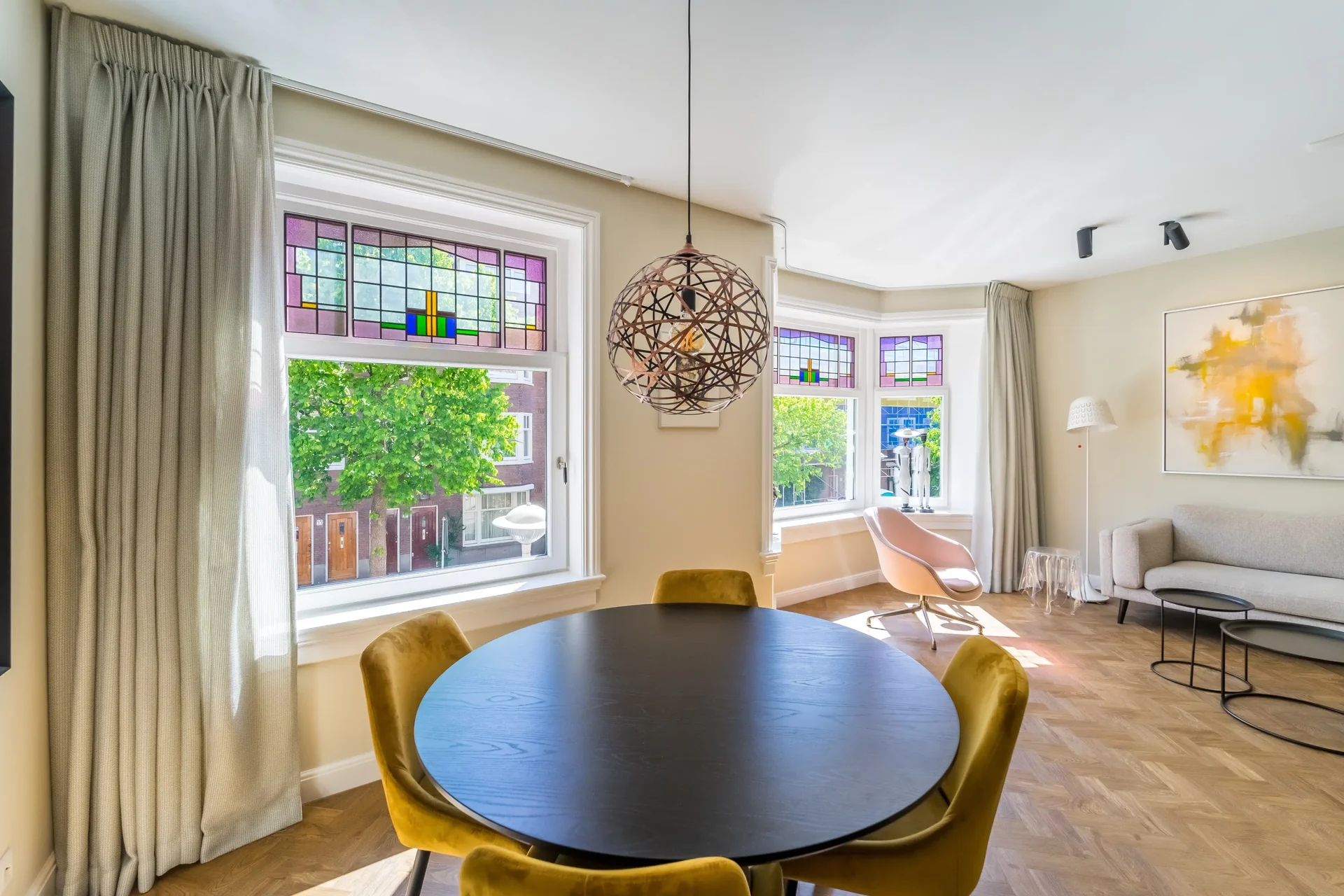 Foto van de Appartement gelegen aan de Woestduinstraat in Amsterdam