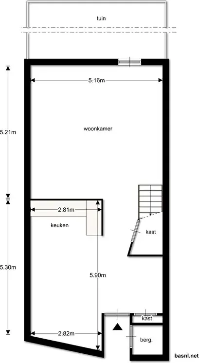 Foto van de Appartement gelegen aan de Kortrijk in Amsterdam