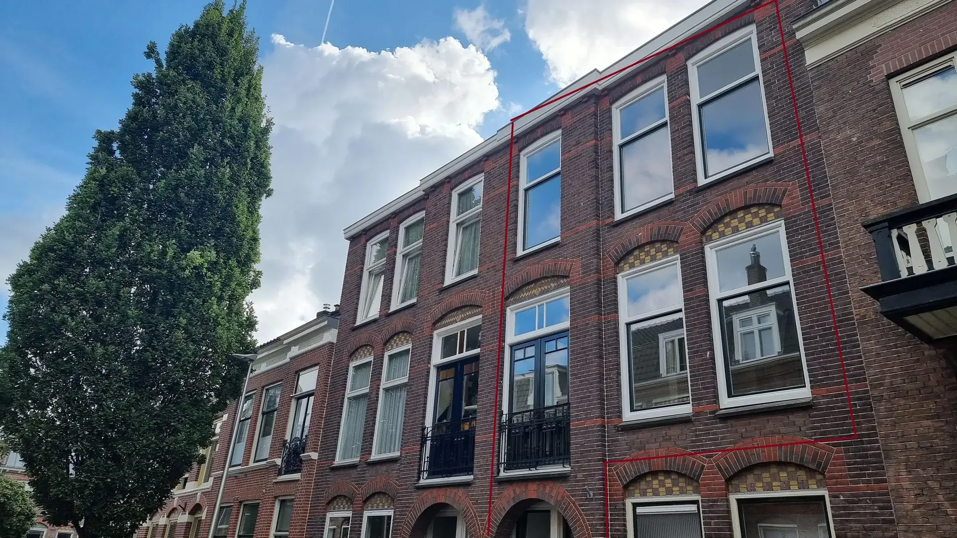 Foto van de Appartement gelegen aan de Nassaustraat in Utrecht