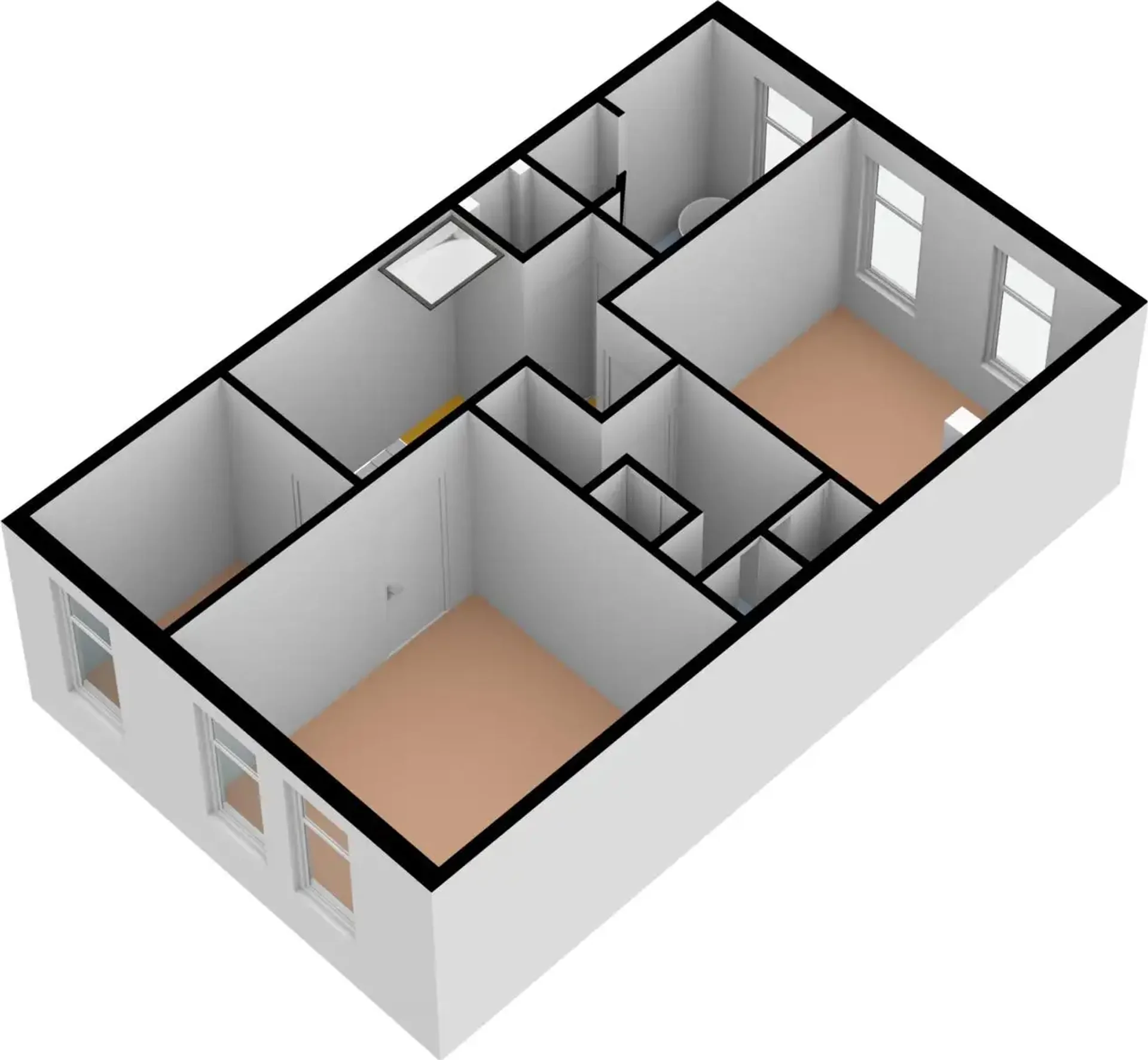Foto van de Appartement gelegen aan de Nassaustraat in Utrecht