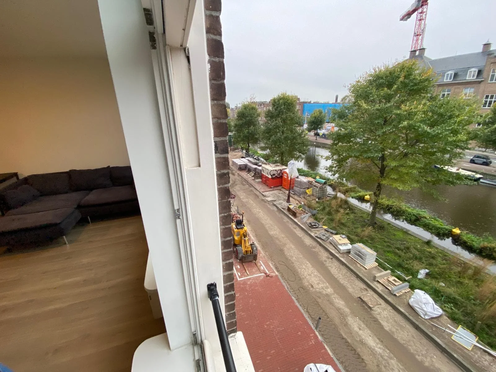Foto van de Studio gelegen aan de Ruysdaelkade in Amsterdam