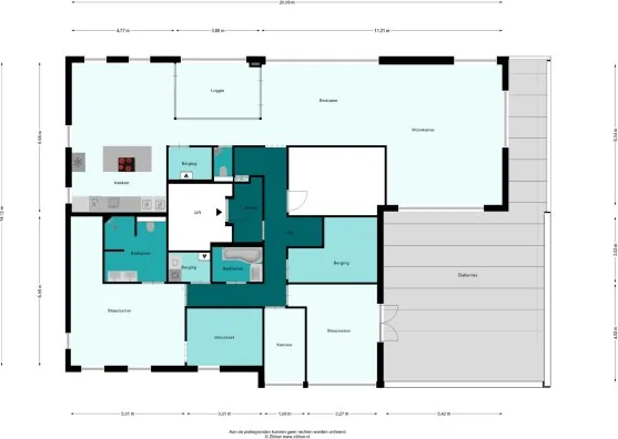 Foto van de Appartement gelegen aan de Bermuda in Zaandam