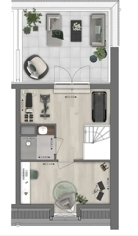 Foto van de Appartement gelegen aan de Schoorlaan in Leidschendam