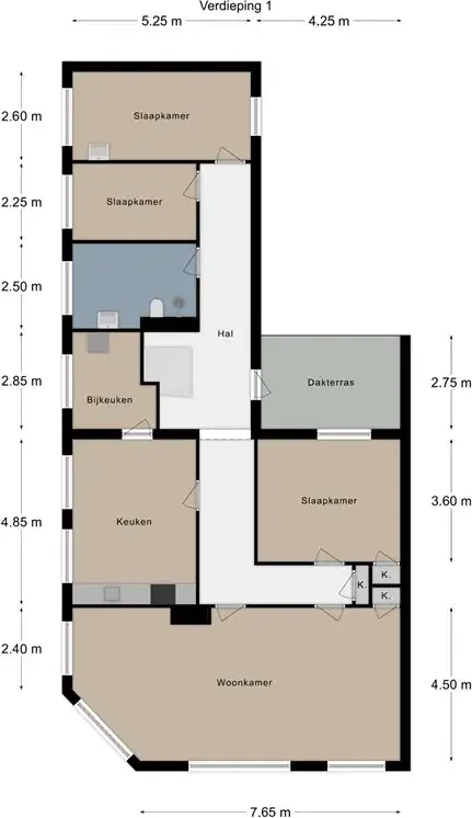 Foto van de Appartement gelegen aan de Markt in Nuth