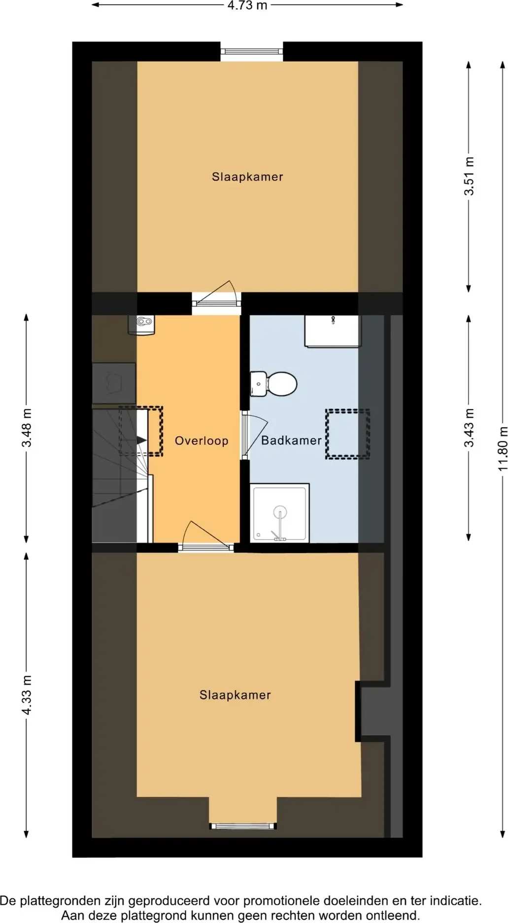 Foto van de Appartement gelegen aan de Provenierssingel in Rotterdam