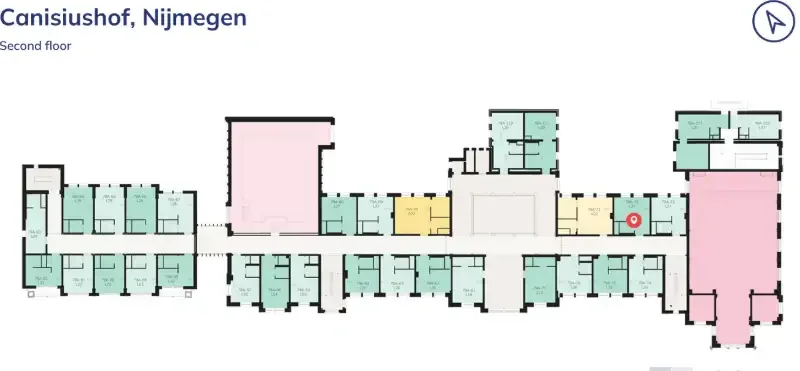 Foto van de Appartement gelegen aan de Berg en Dalseweg in Nijmegen