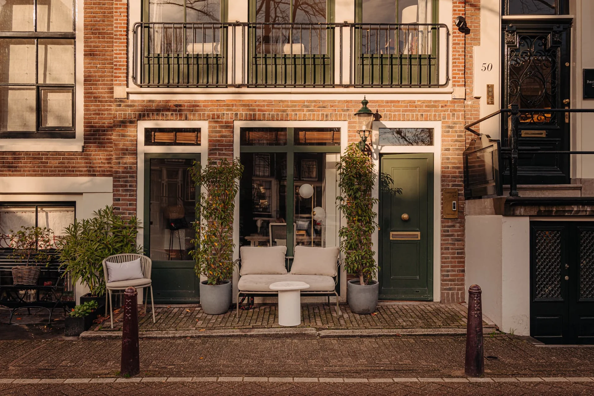 Foto van de Studio gelegen aan de Leidsegracht in Amsterdam