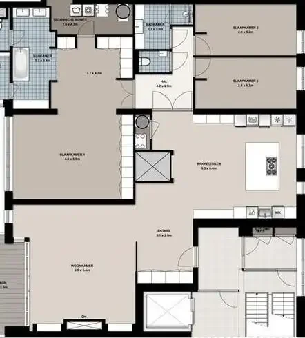Foto van de Appartement gelegen aan de Leonard Bernsteinstraat in Amsterdam