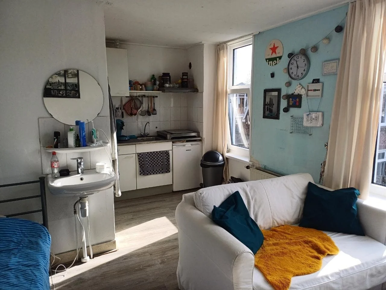 Foto van de Studio gelegen aan de Sportlaan in Leeuwarden