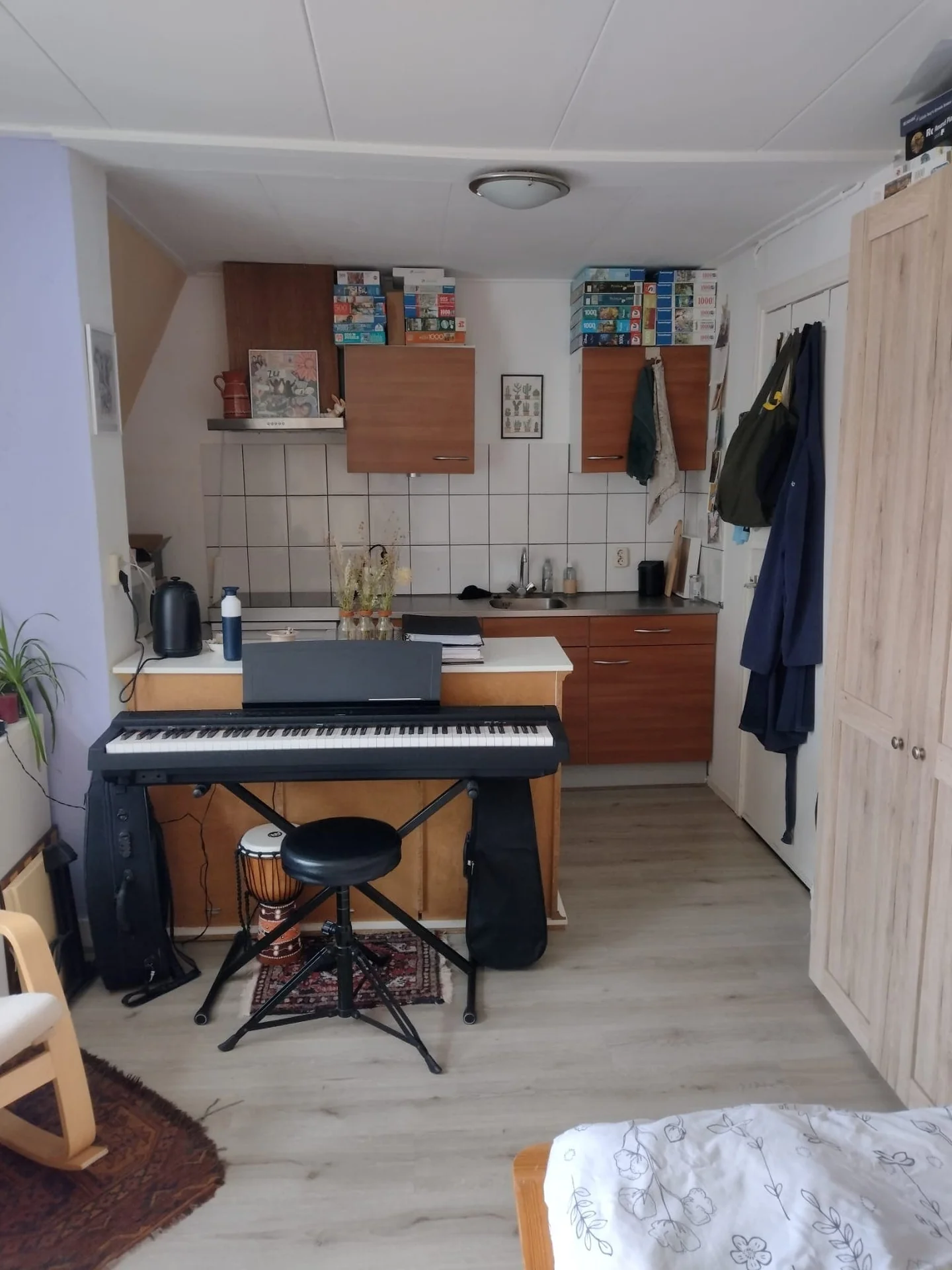 Foto van de Studio gelegen aan de Sportlaan in Leeuwarden