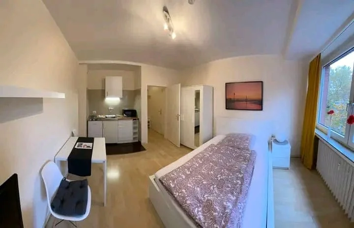 Foto van de Studio gelegen aan de Van Hallstraat in Delft