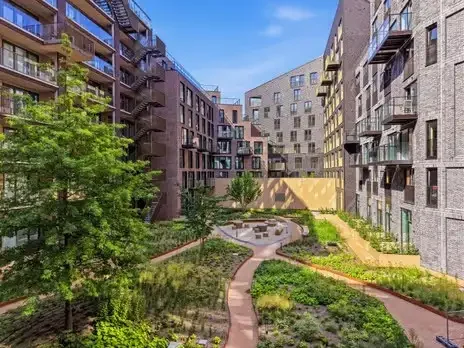 Foto van de Appartement gelegen aan de Burnhamstraat in Hoofddorp
