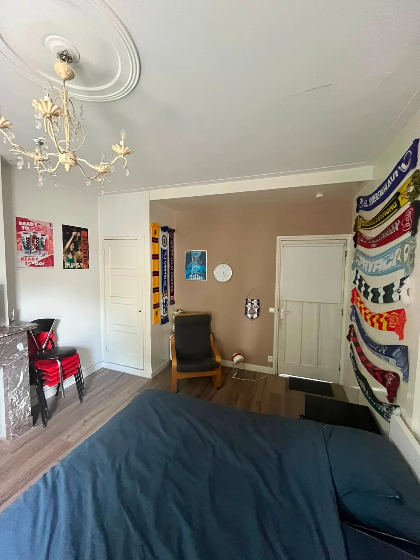 Foto van de Kamer gelegen aan de H.W. Mesdagstraat in Groningen