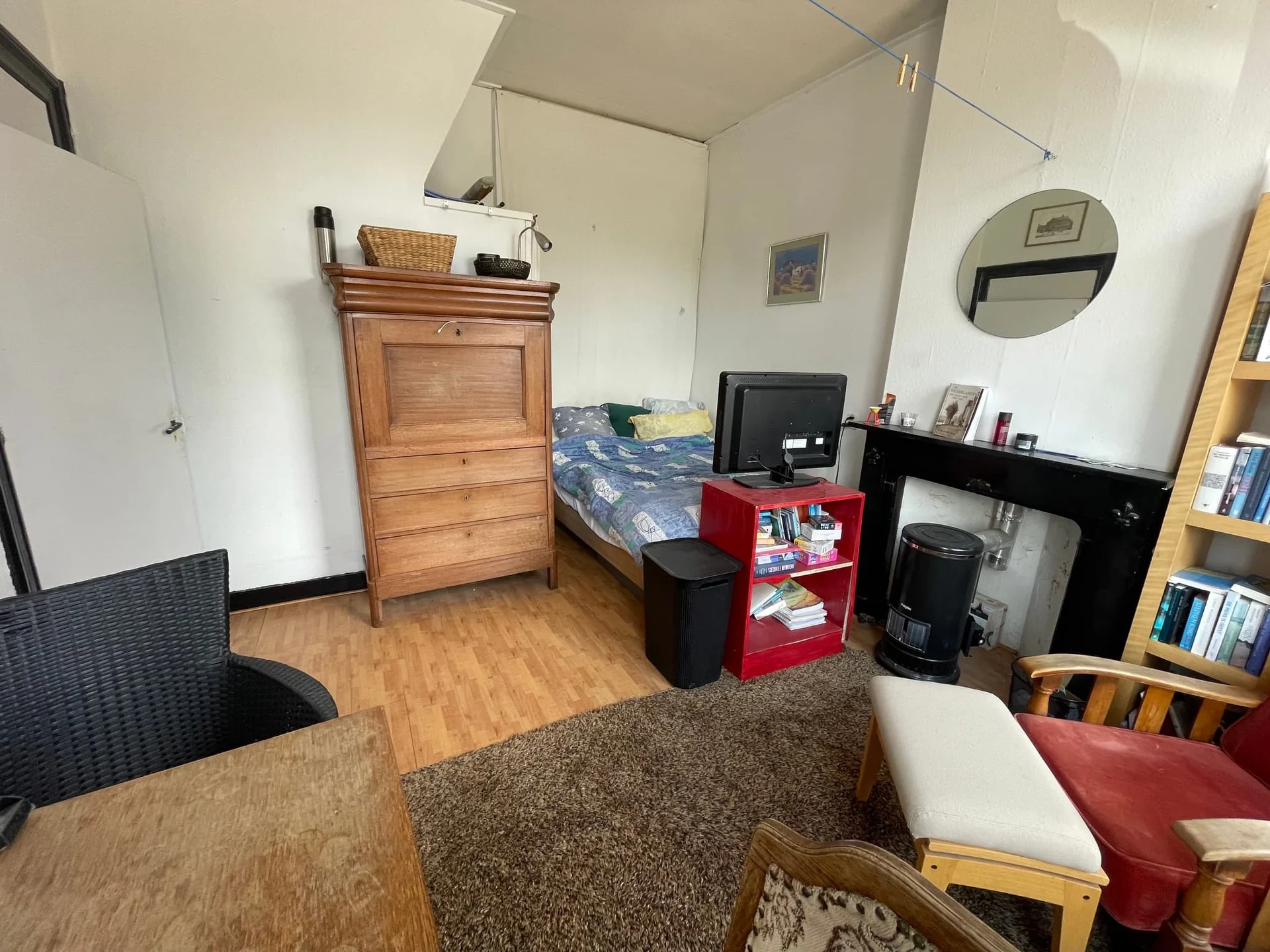 Foto van de Kamer gelegen aan de Eemskanaal in Groningen