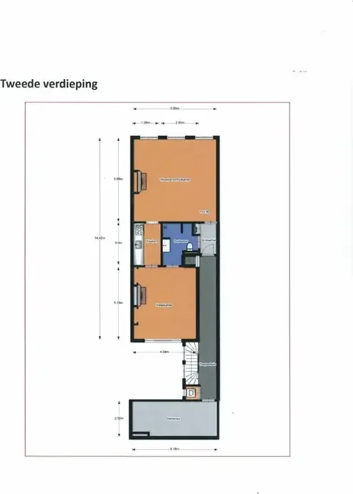 Foto van de Appartement gelegen aan de Binnenkant in Amsterdam