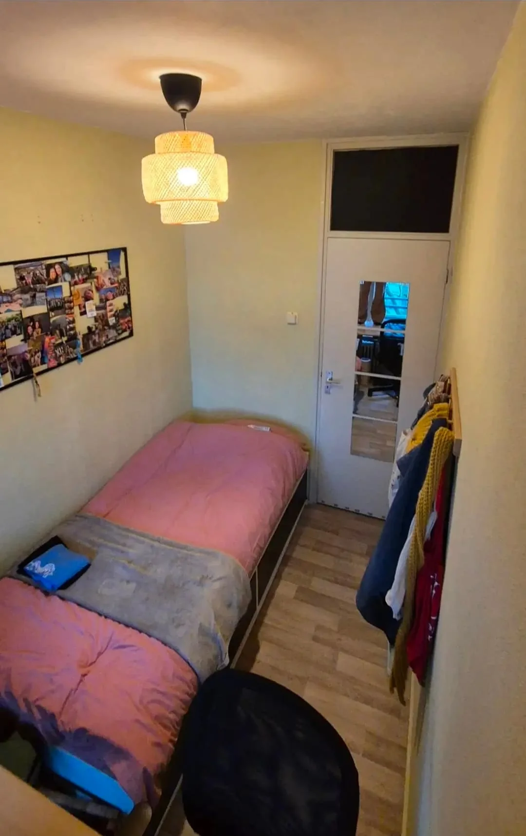 Foto van de Kamer gelegen aan de Thorbeckestraat in Wageningen